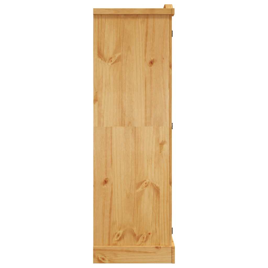 Wardrobe, Mexican pine, Corona series, 3 doors