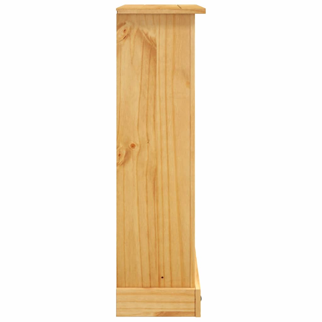 Grāmatu skapis, 3 plaukti, Meksikas priede, Corona st. 80x29x100 cm