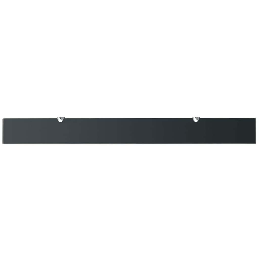 Wall shelf, glass, 100x10 cm, 8 mm