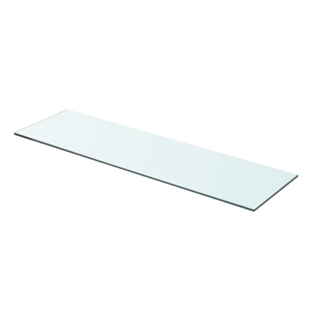 Shelf panel, clear glass, 70x20 cm