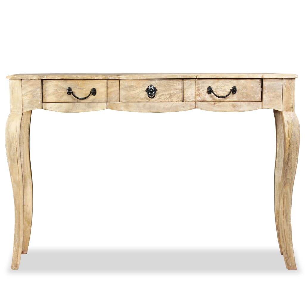 Konsoles galda, 120x50x80cm, masīvs mango koks