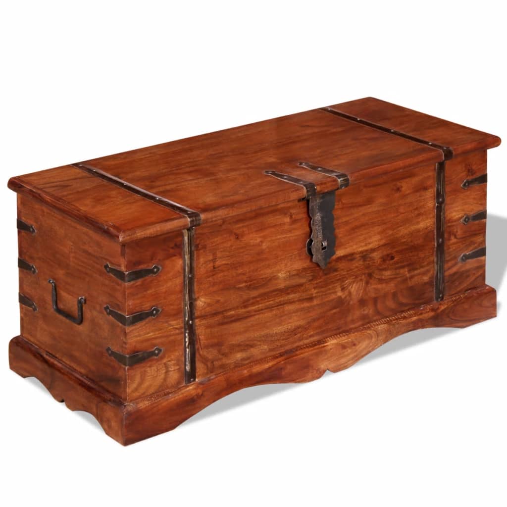 Trunk-chest, solid wood