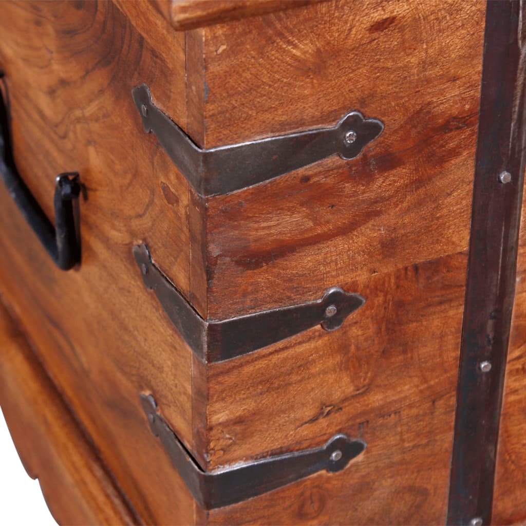 Trunk-chest, solid wood
