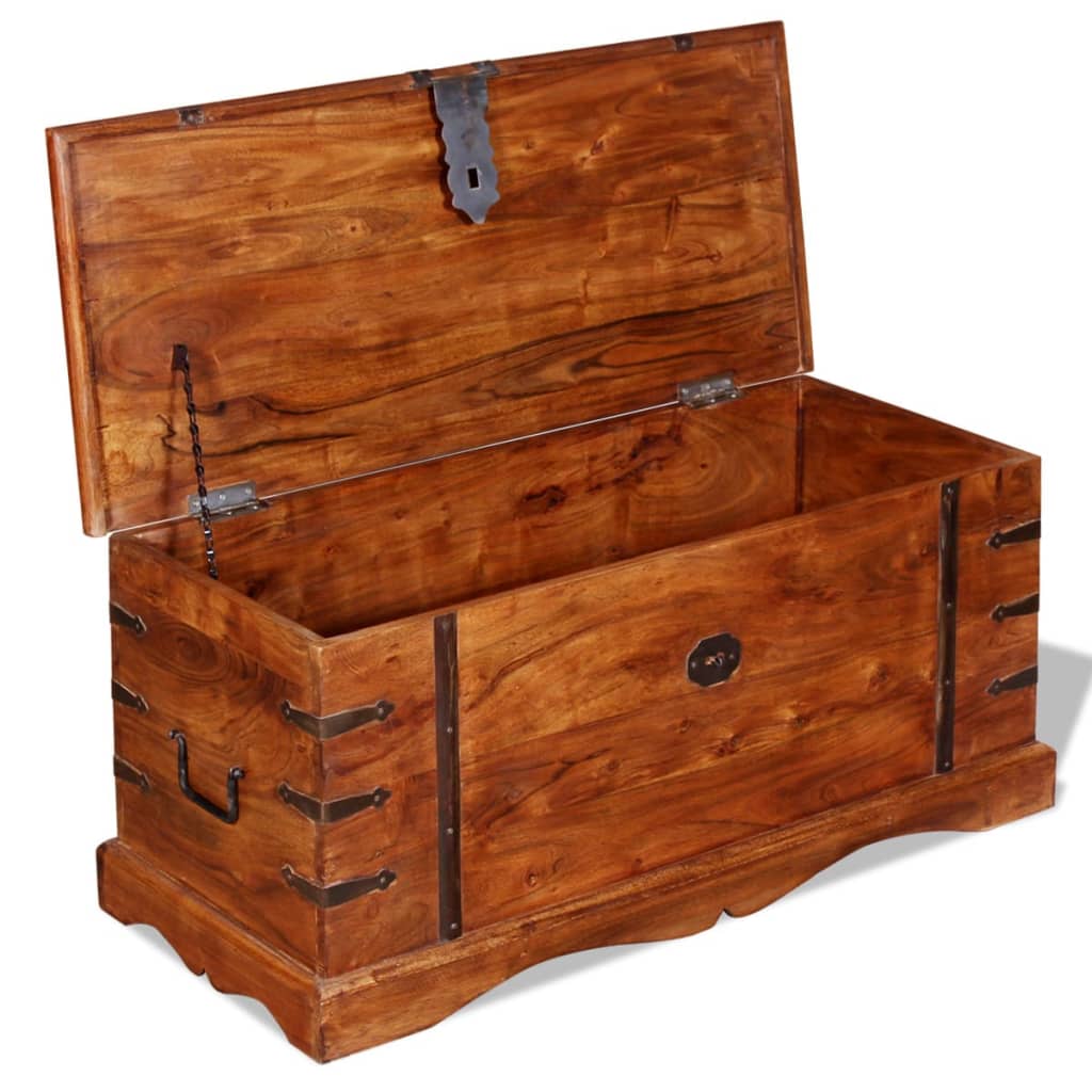 Trunk-chest, solid wood