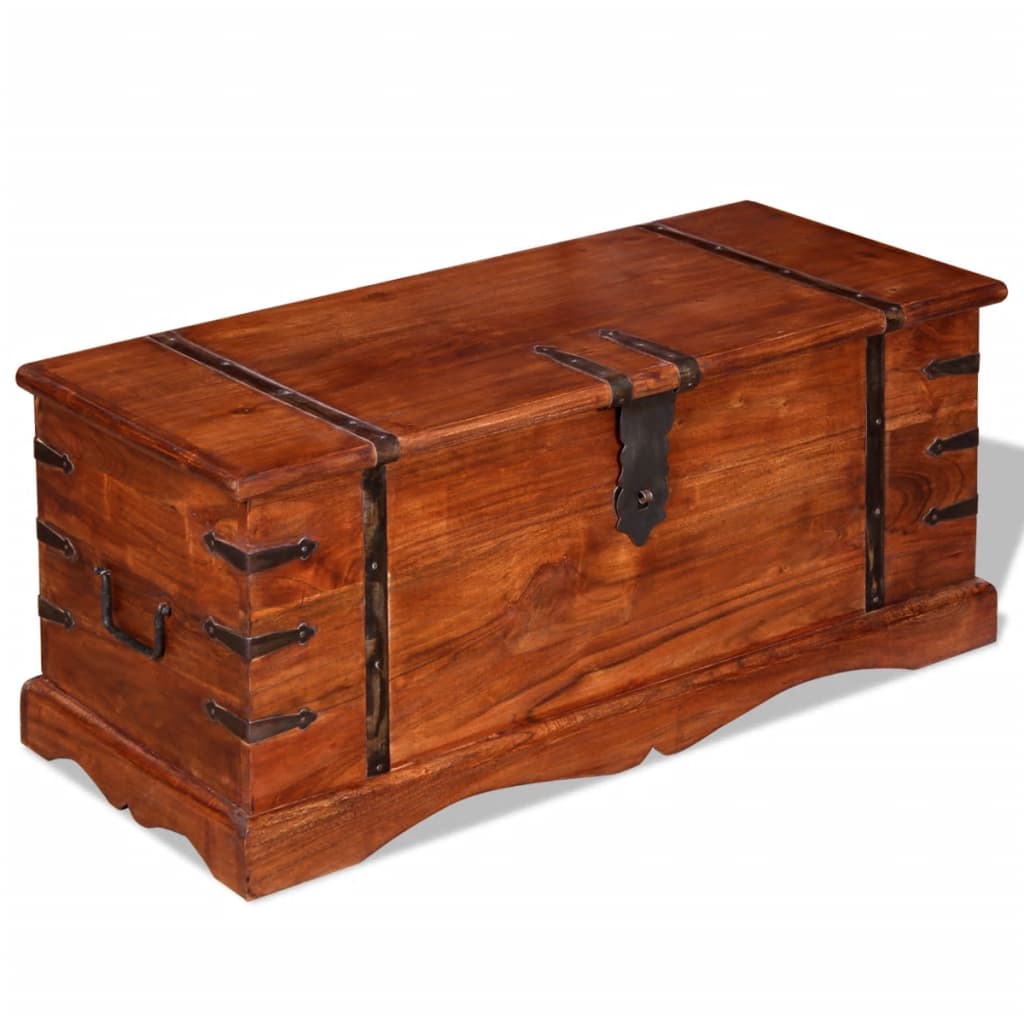 Trunk-chest, solid wood