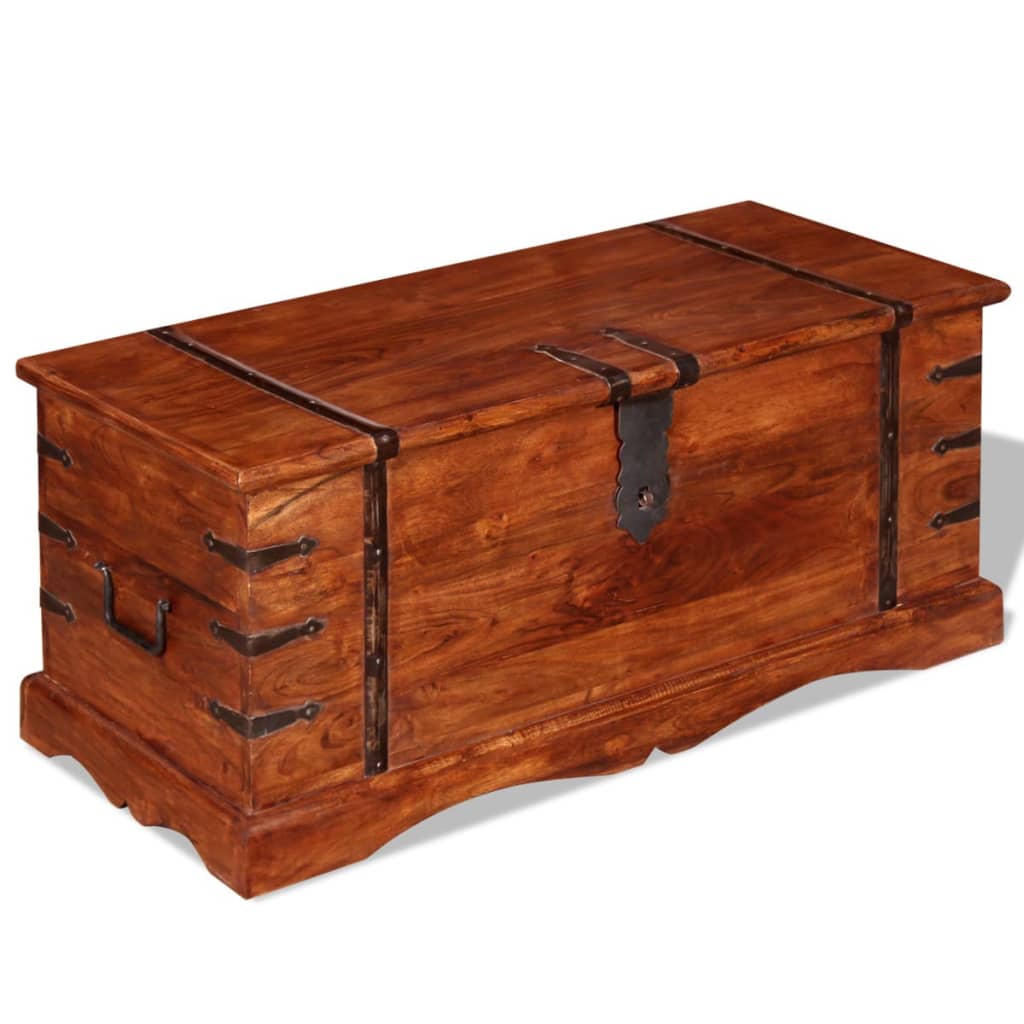 Trunk-chest, solid wood