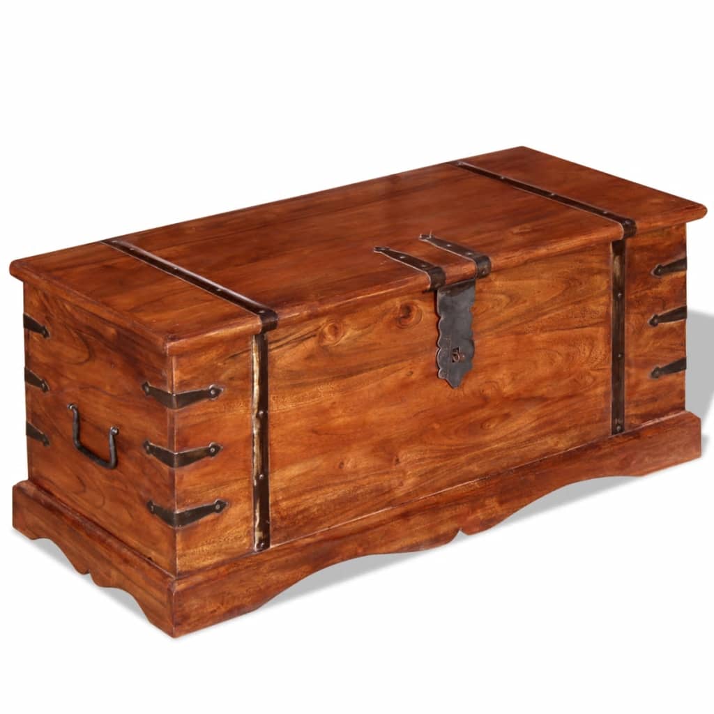 Trunk-chest, solid wood