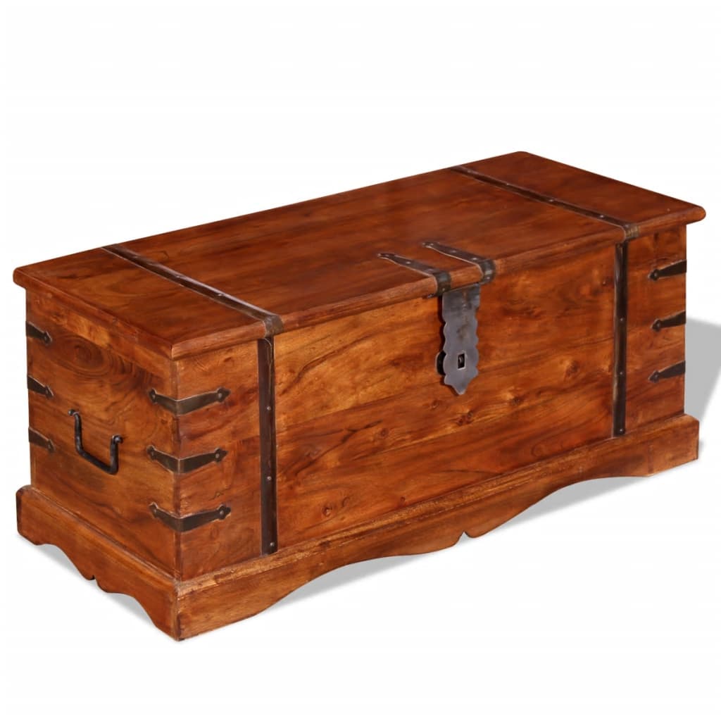 Trunk-chest, solid wood