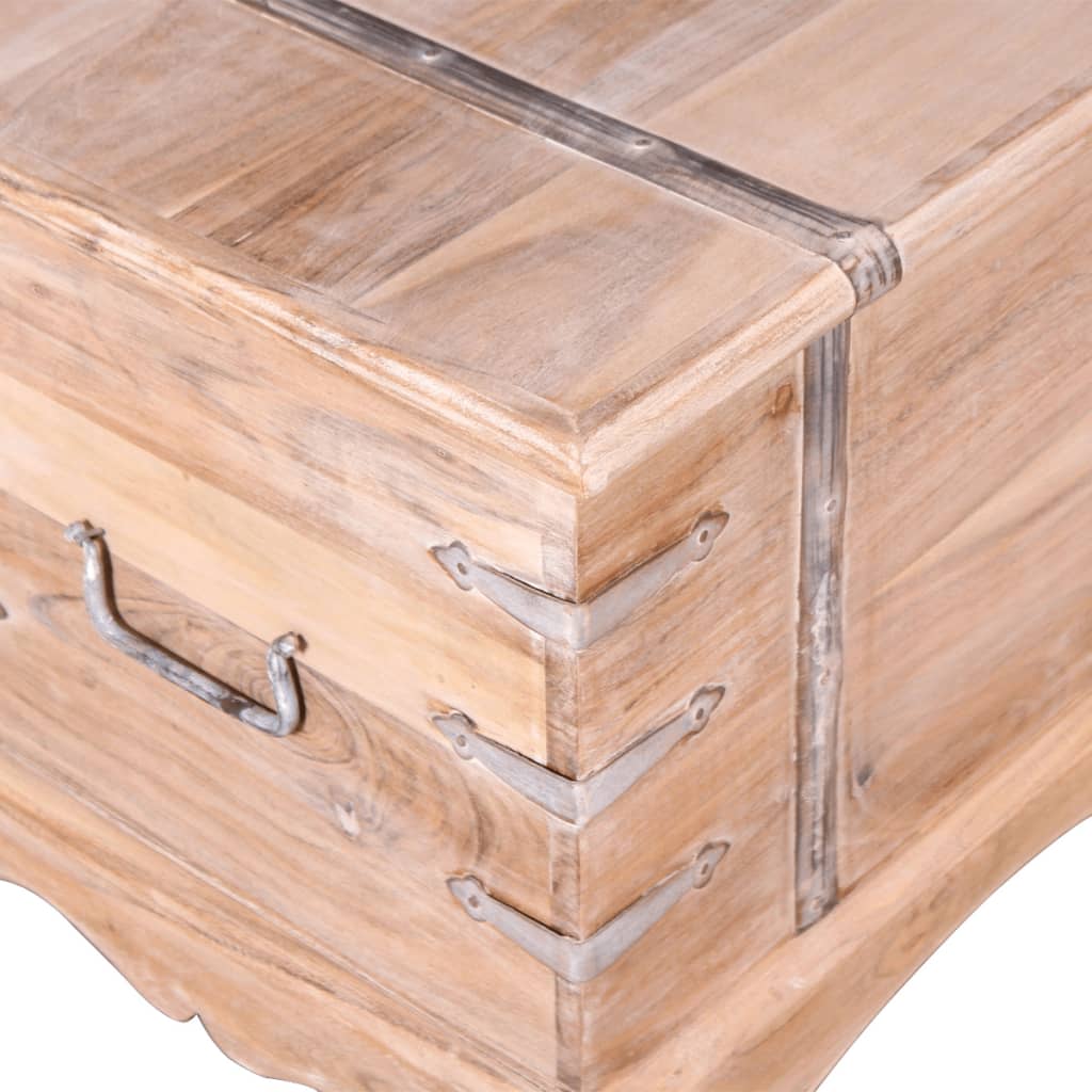 Chest, storage box, acacia wood