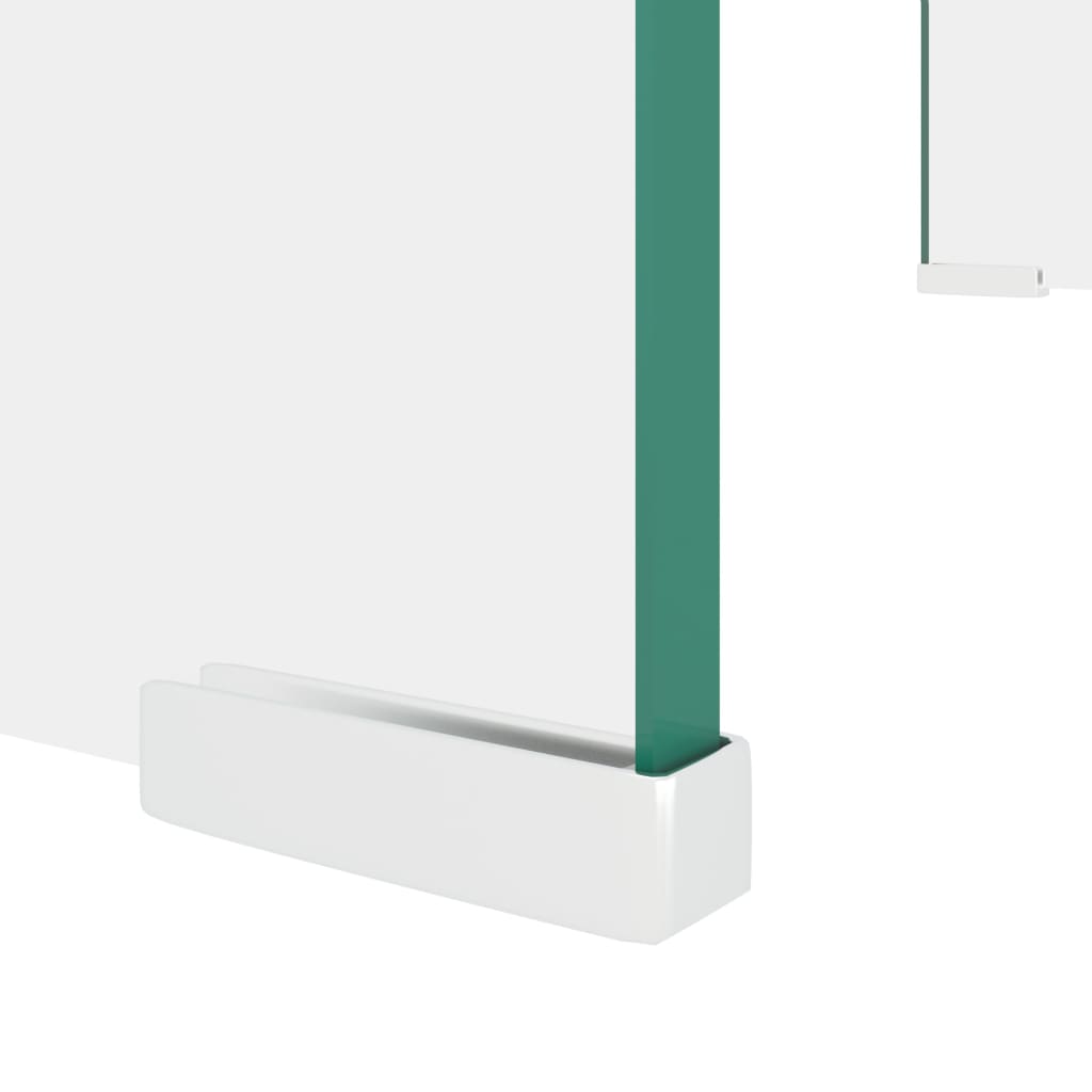 TV stand/monitor riser, clear glass, 60x25x11 cm