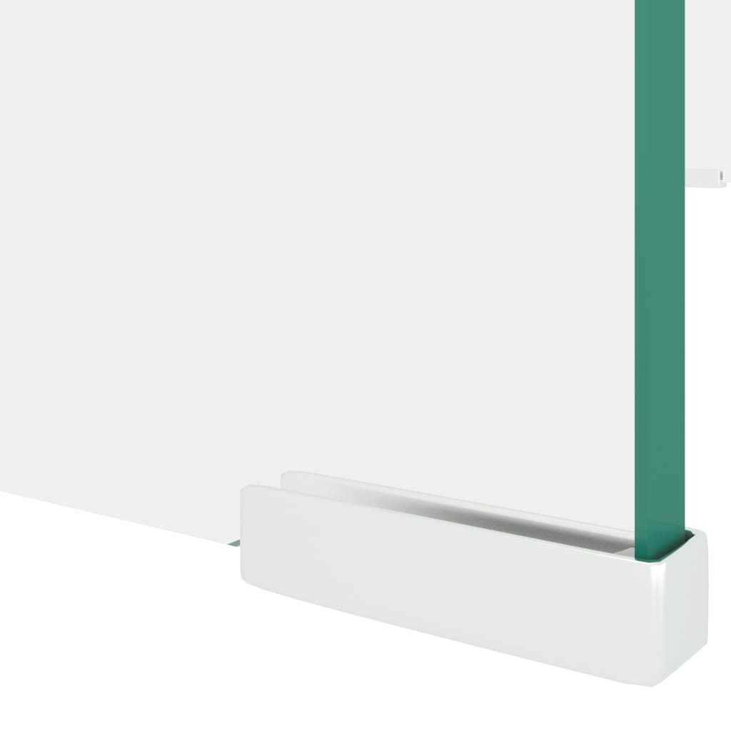 Televizora statīvs/monitora paliktnis, caurspīdīgs stikls, 70x30x13 cm