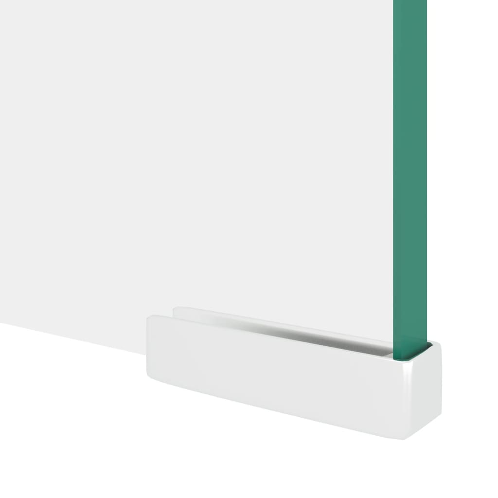 TV stand/monitor riser, clear glass, 90x30x13 cm