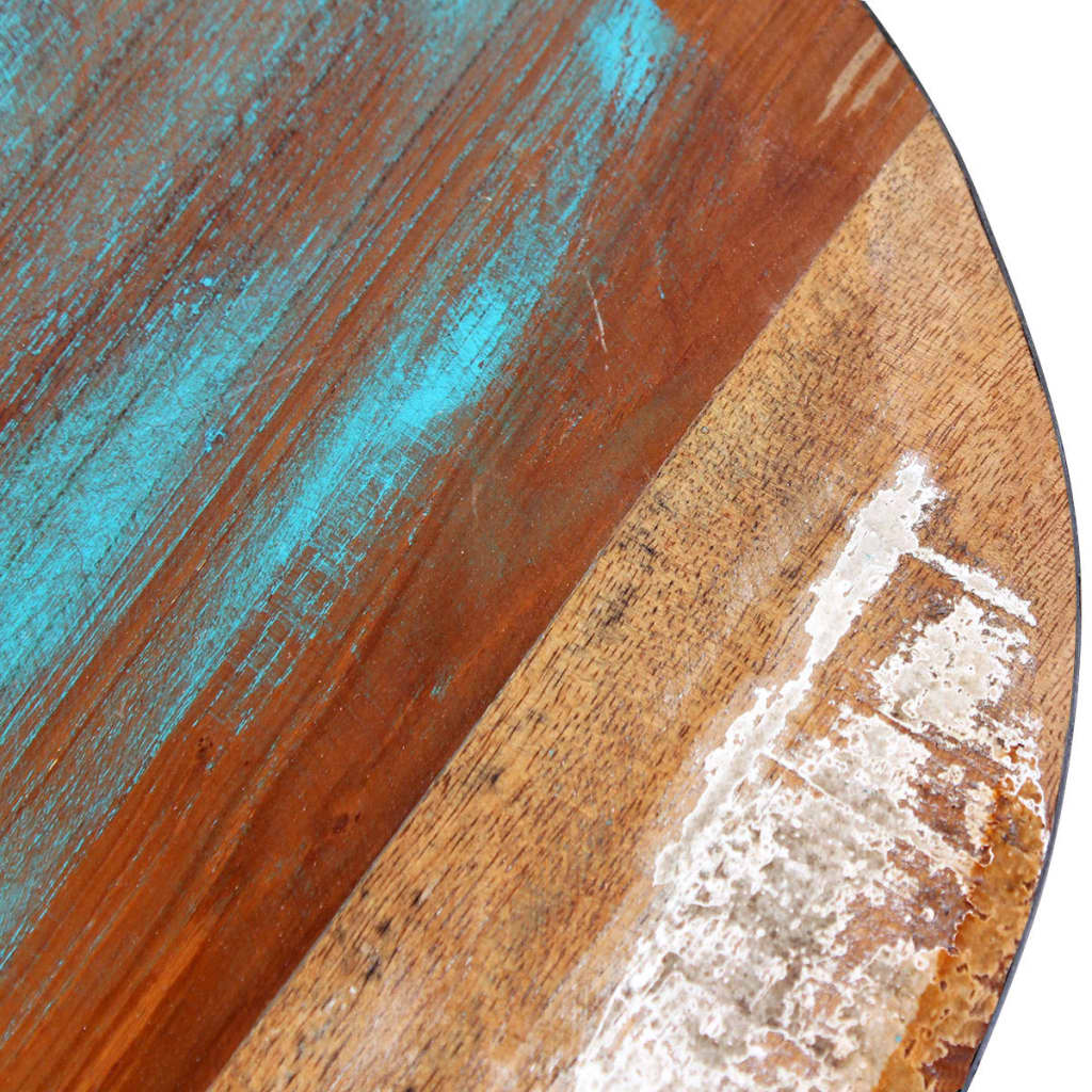 Aviator stool, reclaimed solid wood
