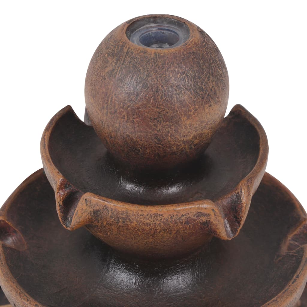 Indoor fountain, with pump, synthetic resin