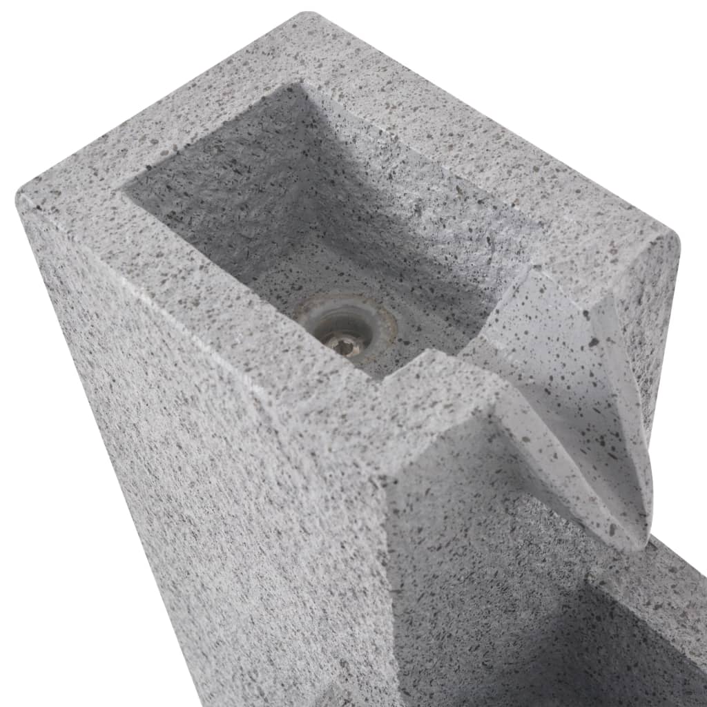 Indoor fountain, with LED light, synthetic resin