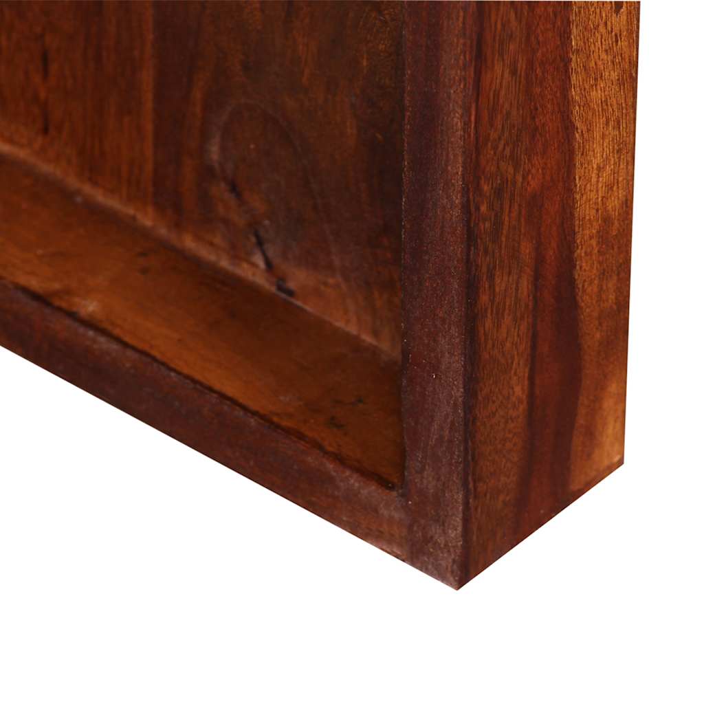 Cabinet/table, solid rosewood, brown