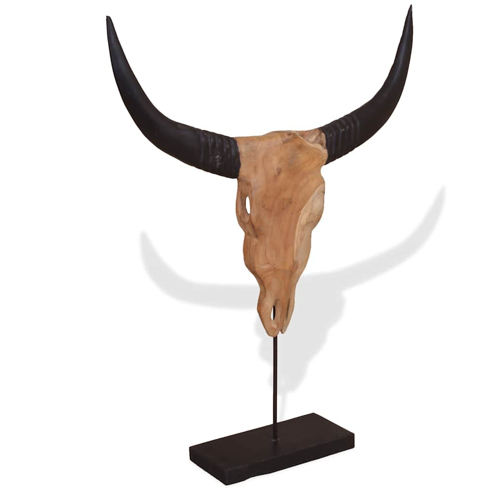 Jaučio kaukolės skulptūra Tiko 66x15x88 cm
