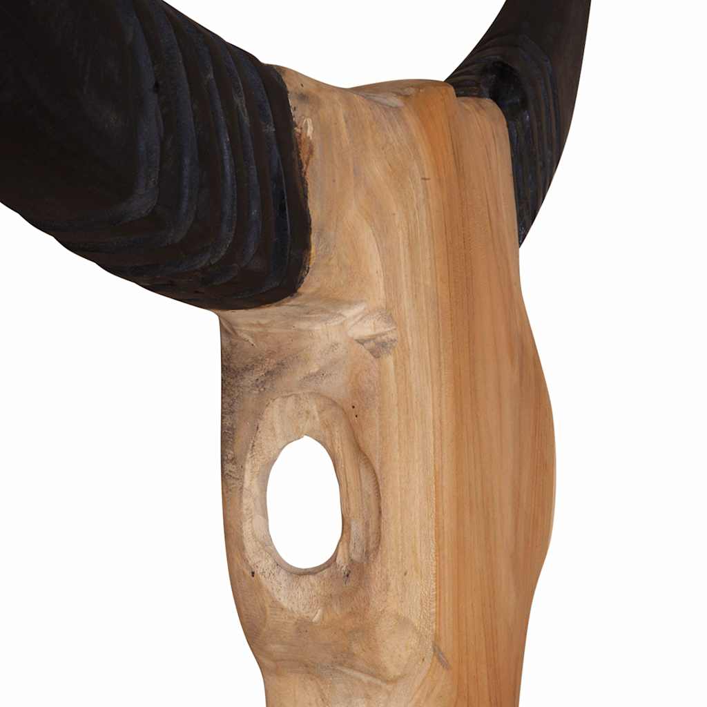 Jaučio kaukolės skulptūra Tiko 66x15x88 cm