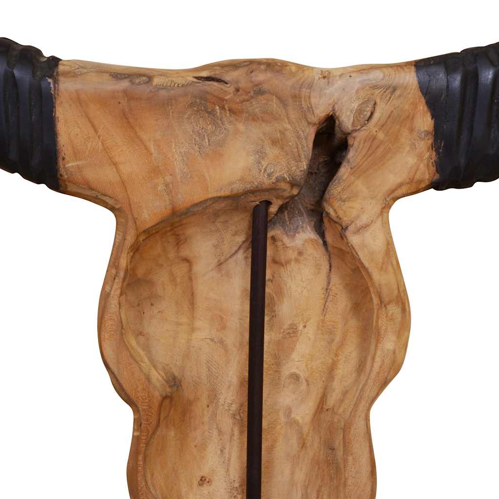 Jaučio kaukolės skulptūra Tiko 66x15x88 cm