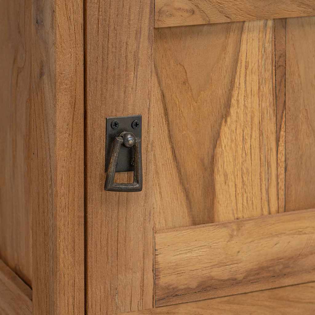 Bedside table, sturdy teak, 40x30x50cm