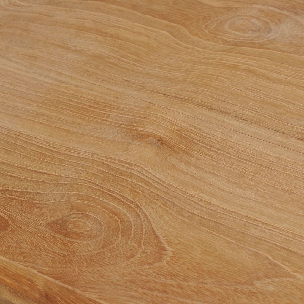 Hallway bench, solid teak, 90x30x40cm