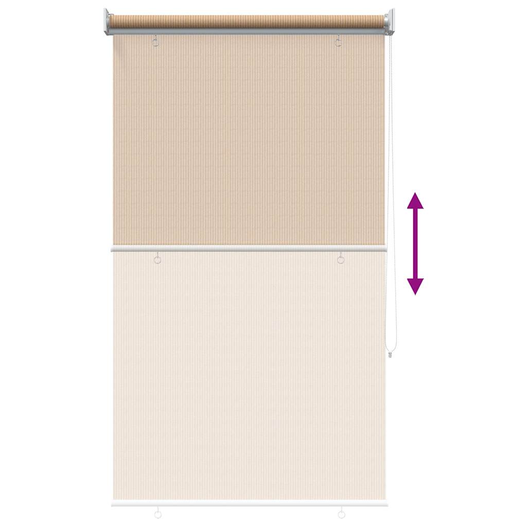 Lauko roletas, 105 (plotis) x 140 (aukštis) cm, smėlio spalvos