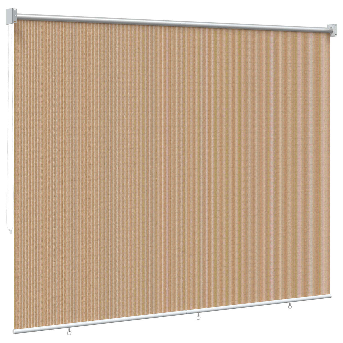Lauko roletas, 160x140cm, šviesiai rudos spalvos