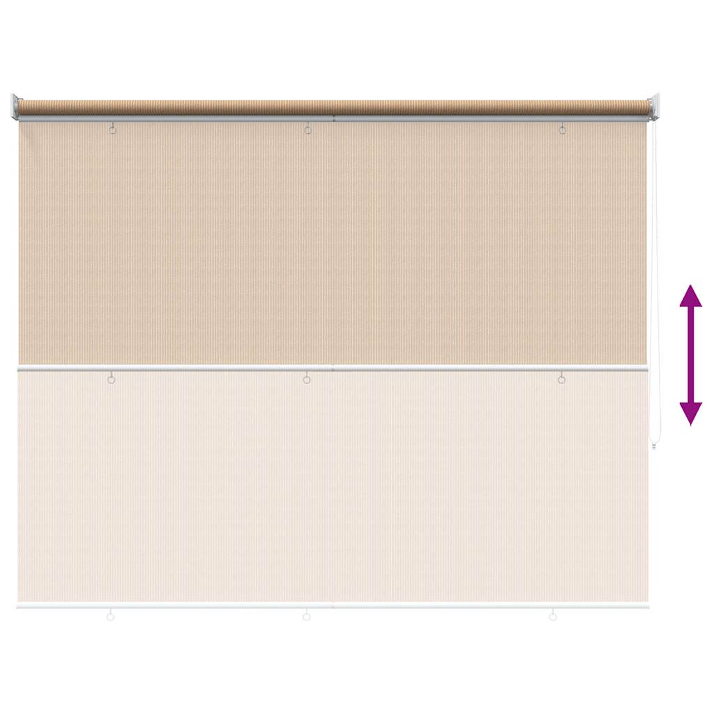Lauko roletas, 225 (plotis) x 230 (aukštis) cm, smėlio spalvos