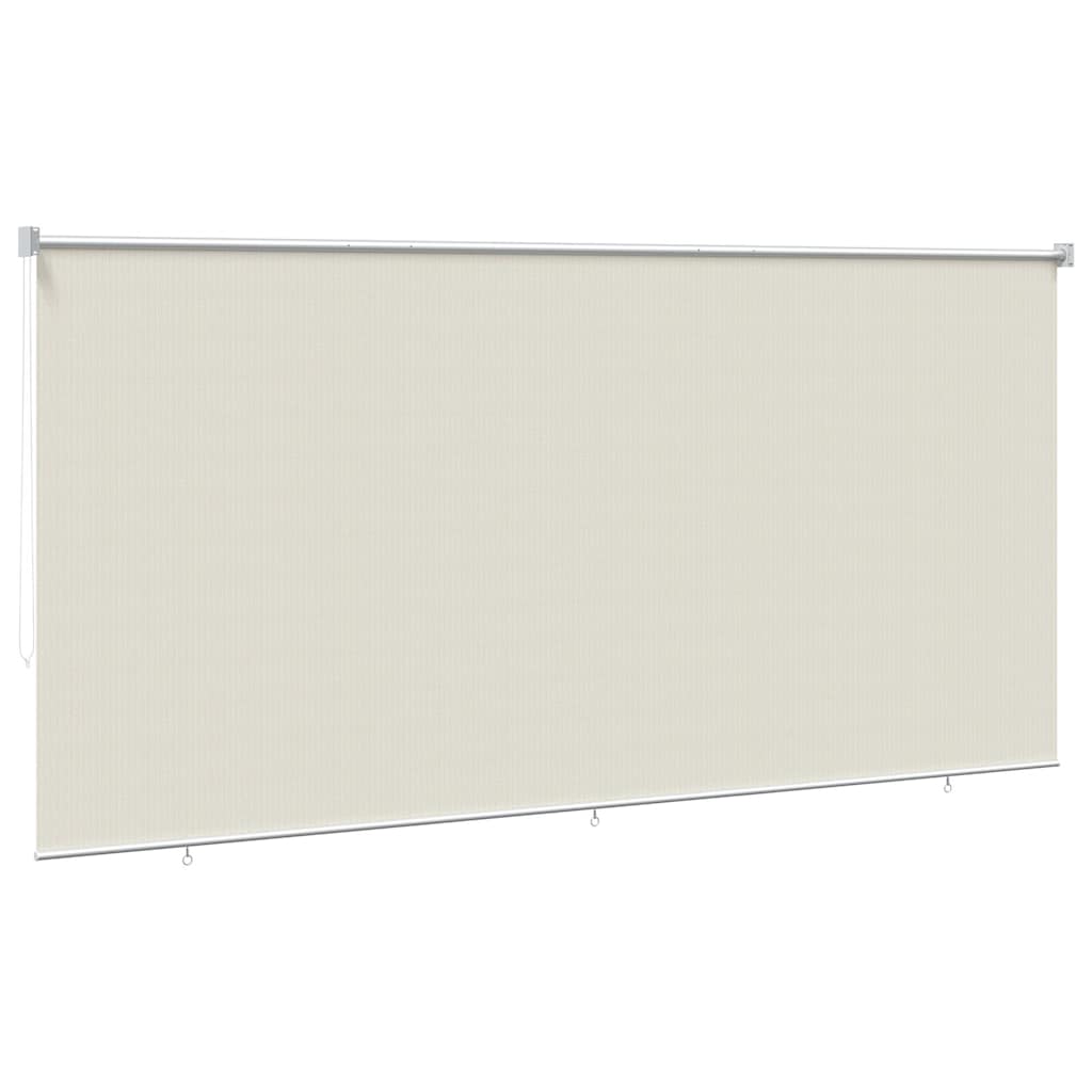 Lauko roletas, 305 (plotis) x 140 (aukštis) cm, kreminės spalvos