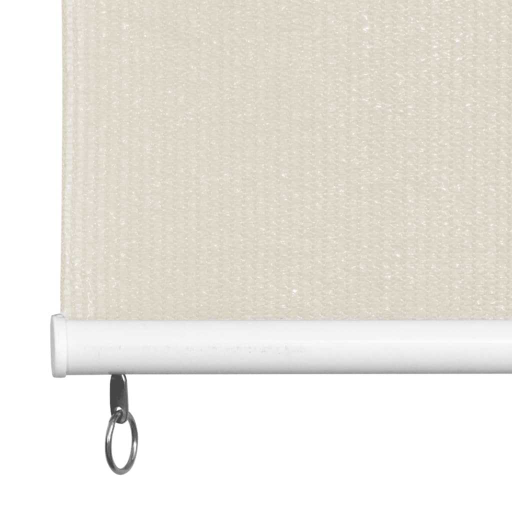 Lauko roletas, 225 (plotis) x 230 (aukštis) cm, kreminės spalvos