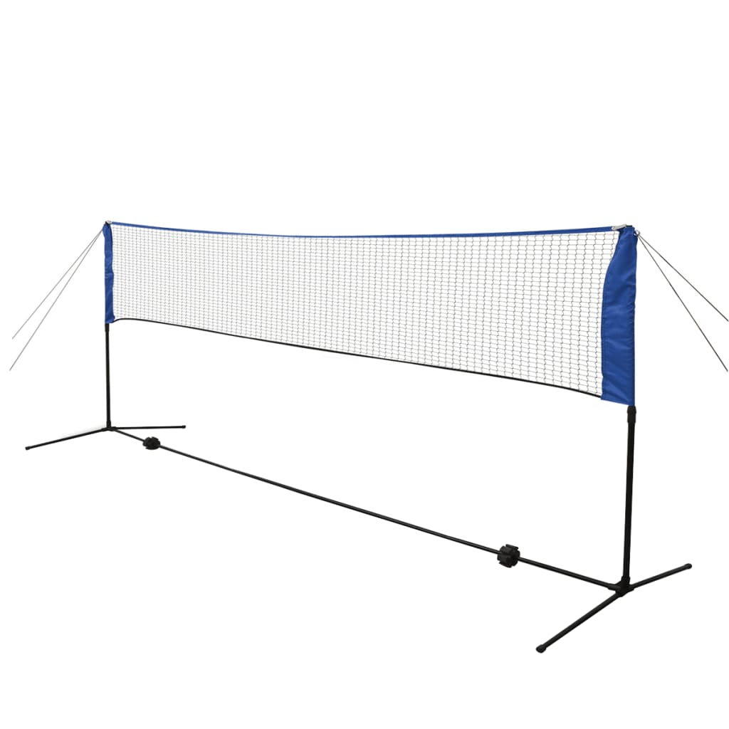 Badmintona tīkls ar volāniem, 300x155 cm