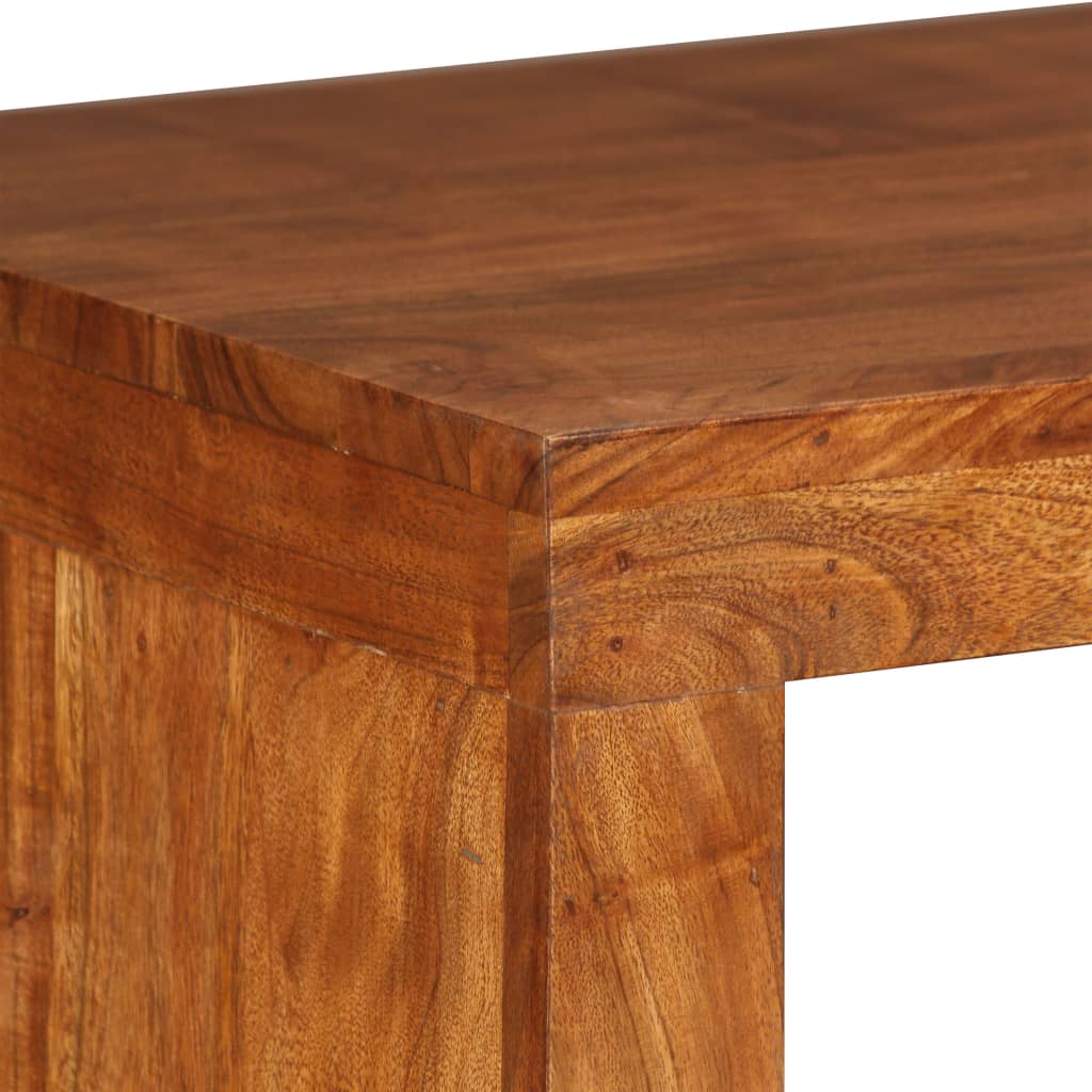 Console table, 110x40x76cm, solid wood