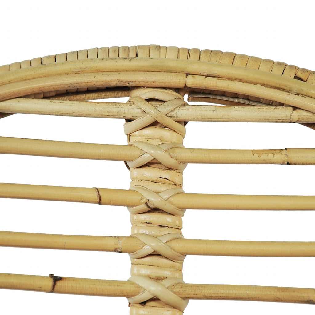 Ēdamistabas krēsli, 4 gab., dabīgais rotangs