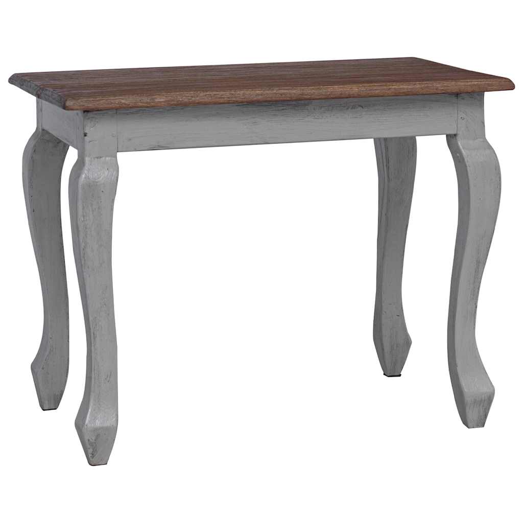 Nesting tables, set of 3, solid mahogany