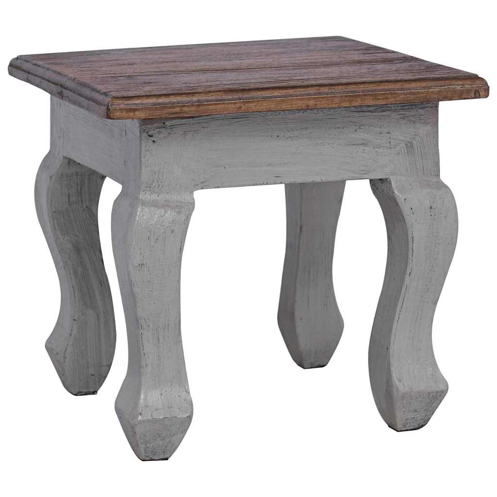 Nesting tables, set of 3, solid mahogany