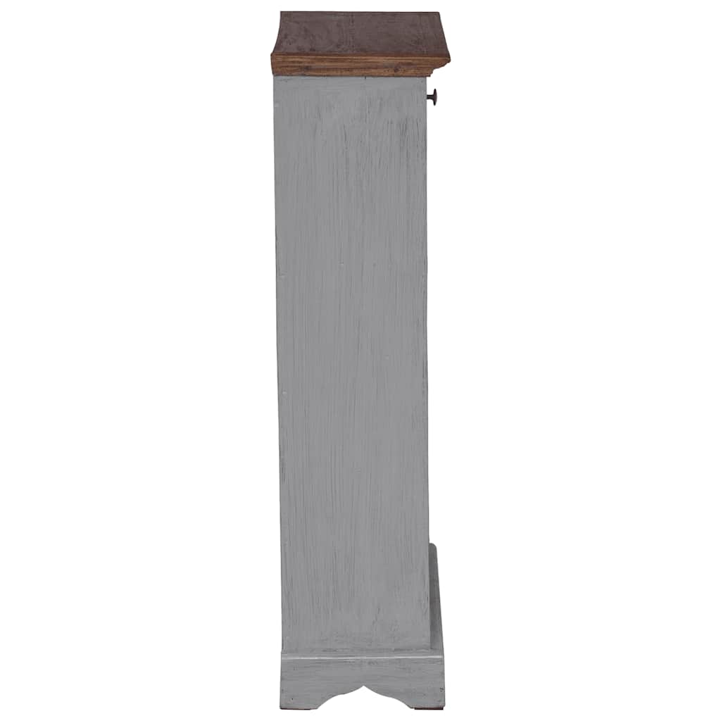 Wine rack, 55x23x85cm, solid mahogany wood