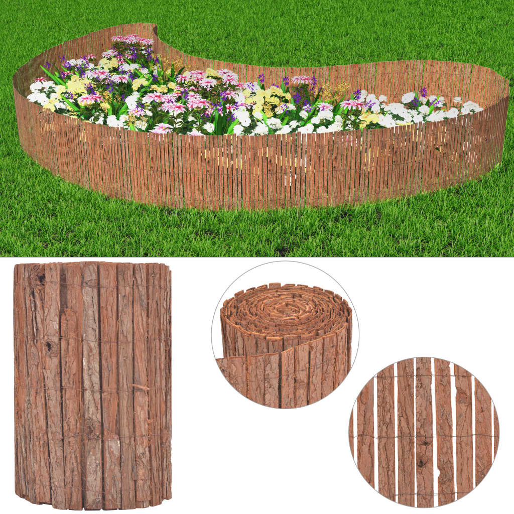 Bark fence, 1000x50cm