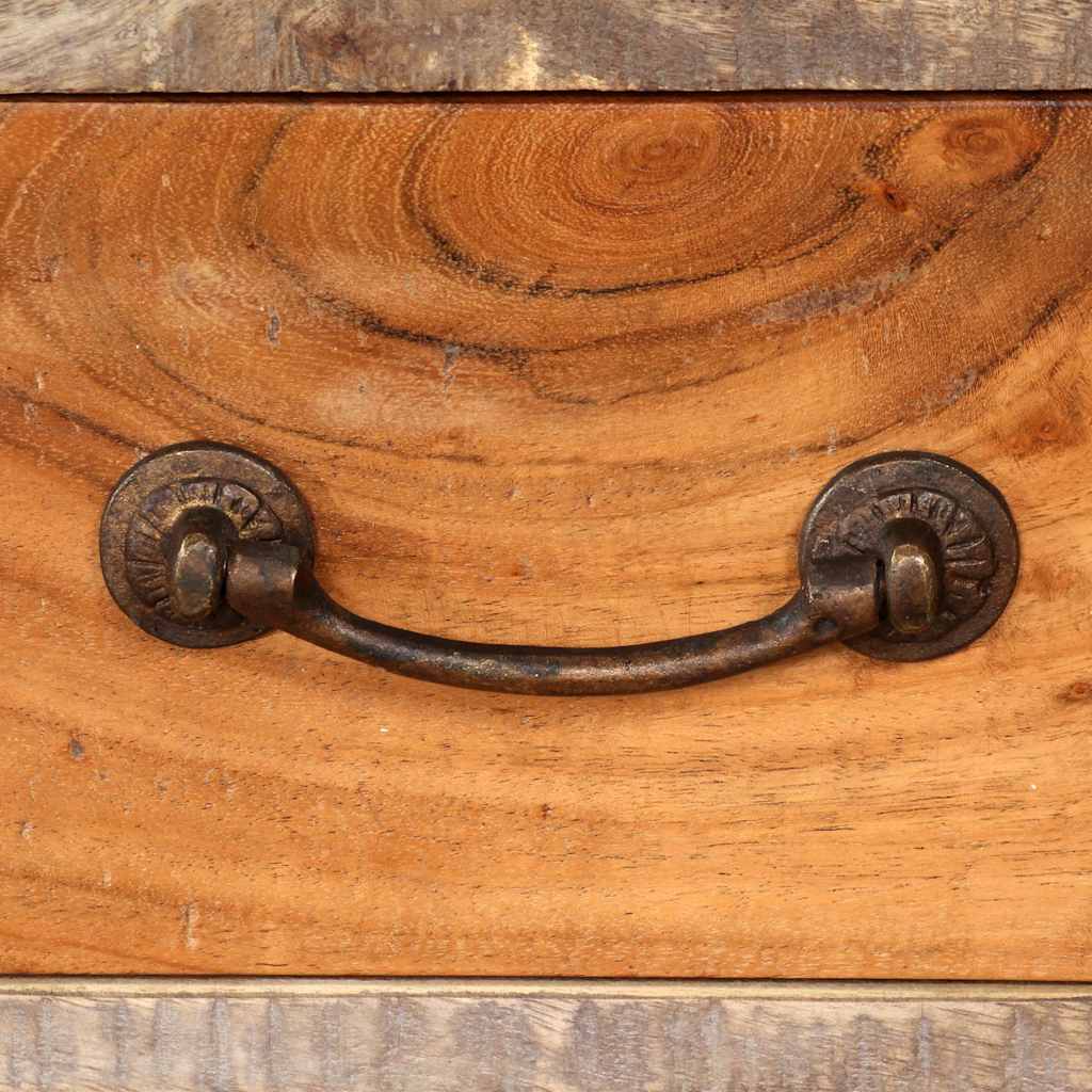 Televizoriaus spintelė, mediena, vint. stil., 118x30x40cm