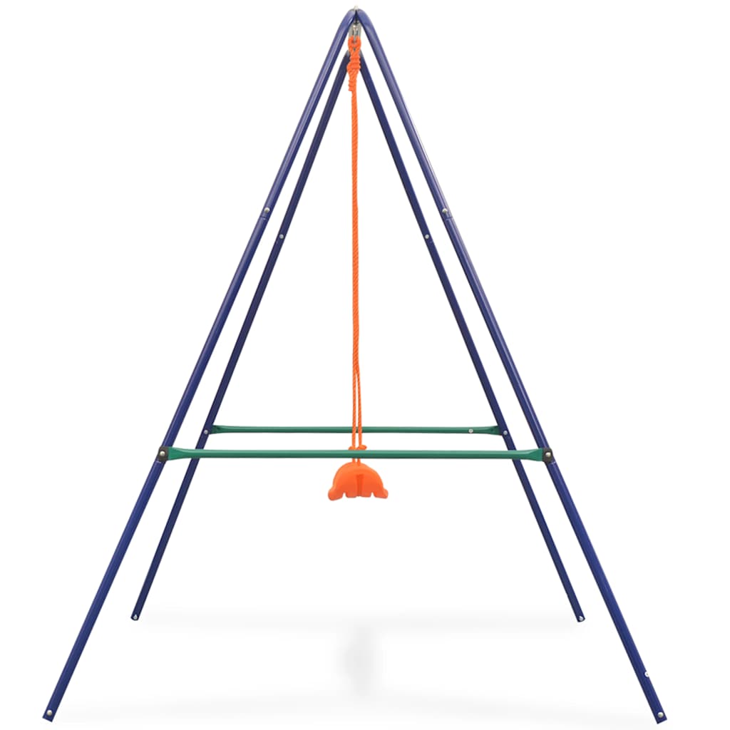 Children's swing 2-1, single, orange