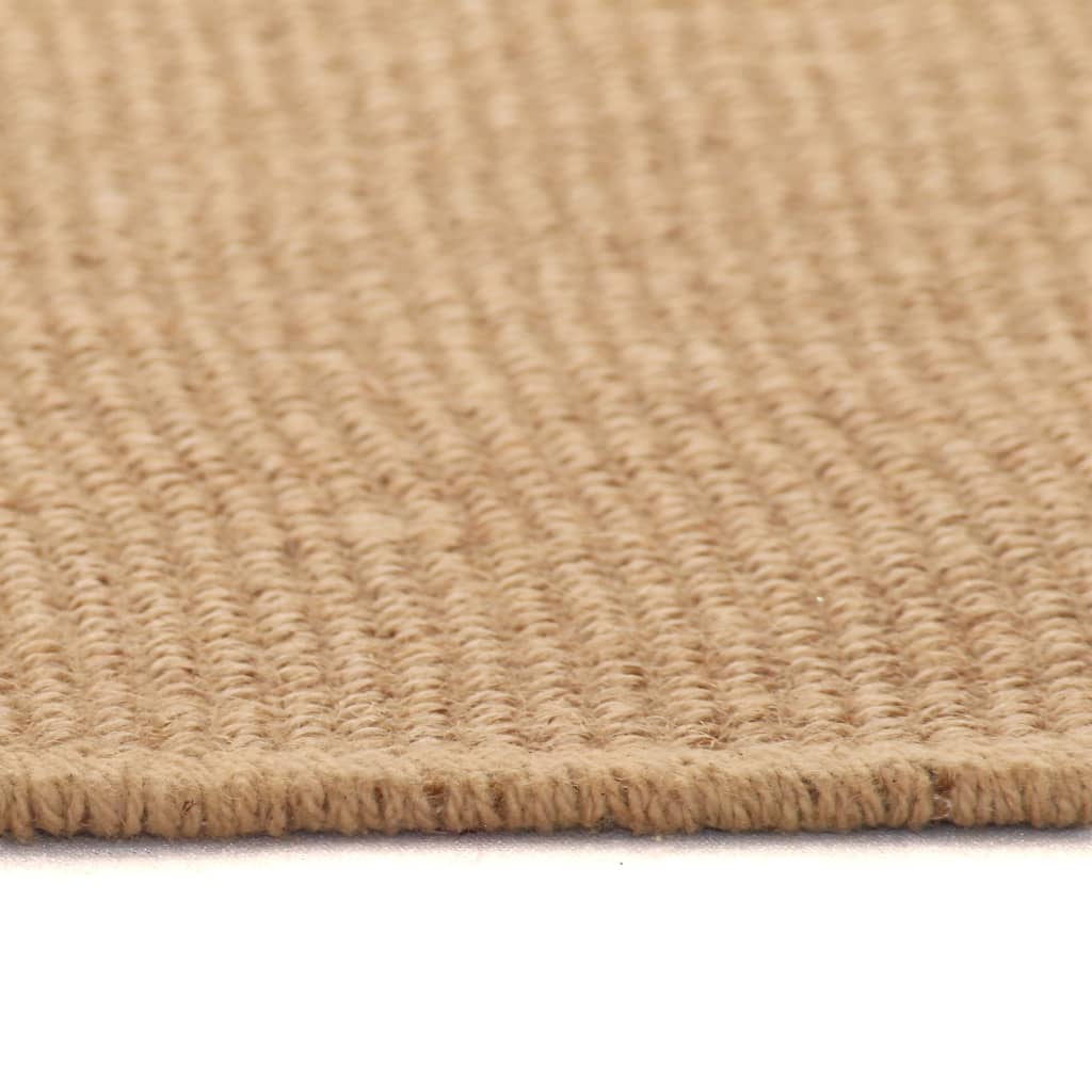 Rug, jute with latex backing, 160x230cm, natural color.
