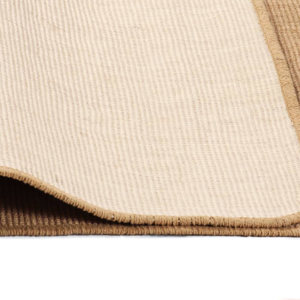 Rug, jute with latex backing, 160x230cm, natural color.
