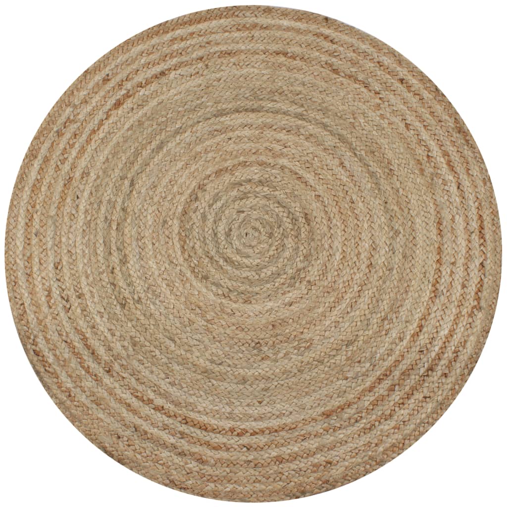 Kilimas, pintas džiutas, 120cm, apvalus
