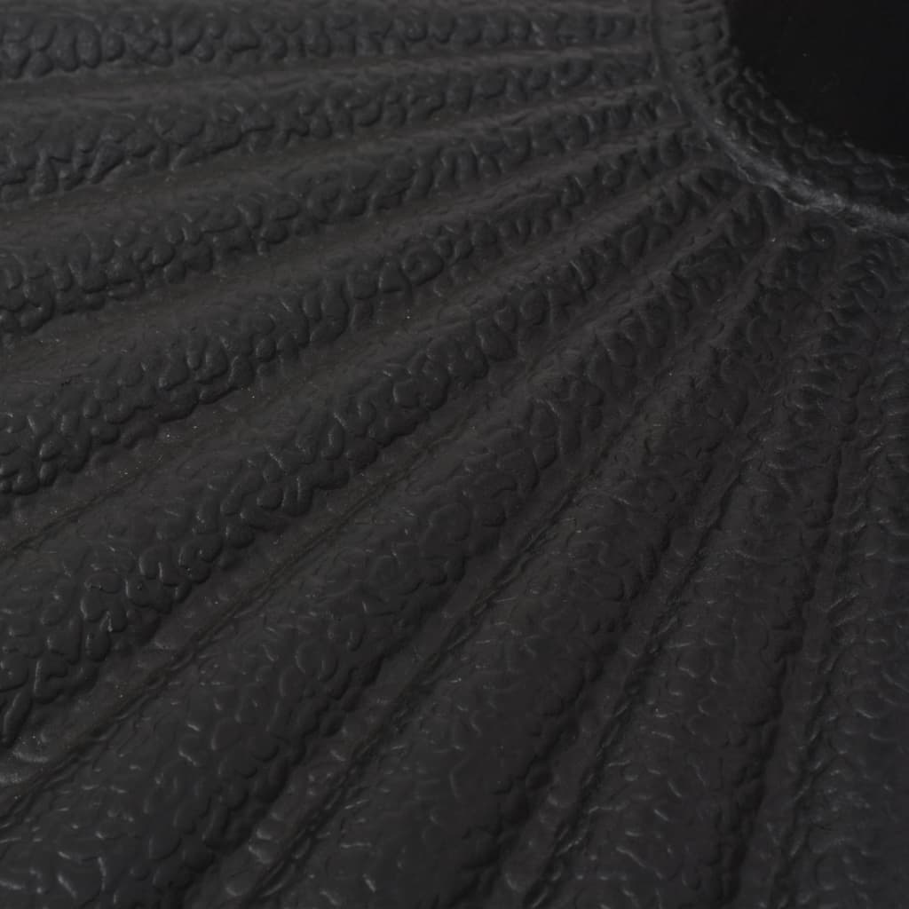 Resin parasol base, round, black, 14 kg