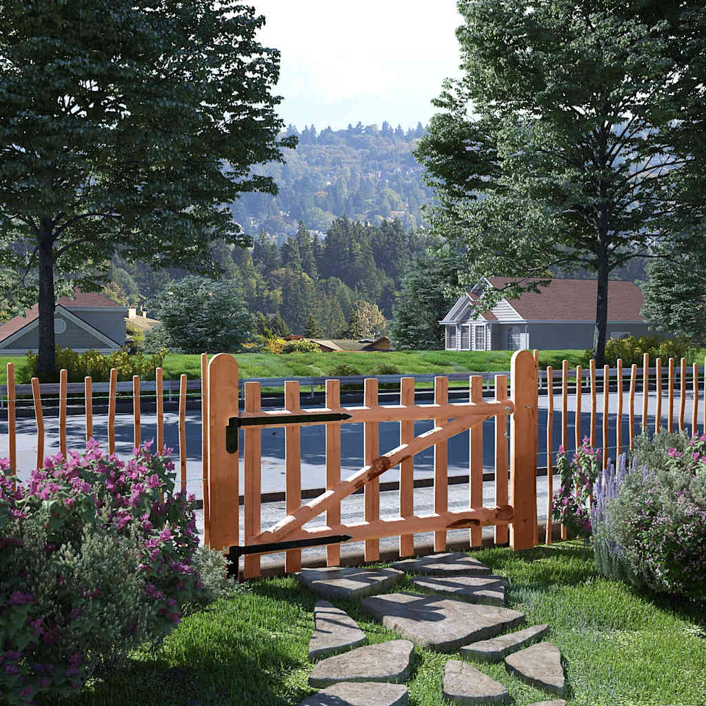 Fence gate, impregnated hazel wood, 100x60cm