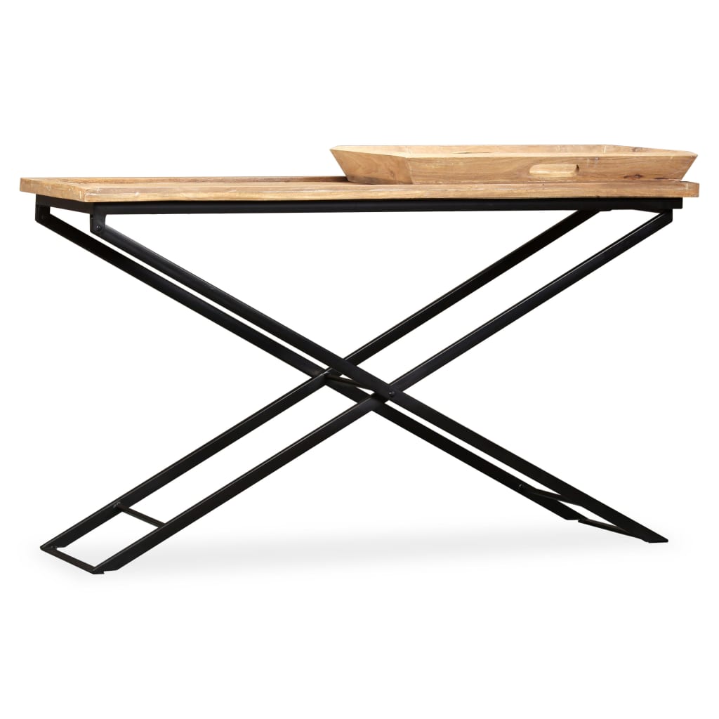 Konsoles galda, mango koks, 130x40x80cm