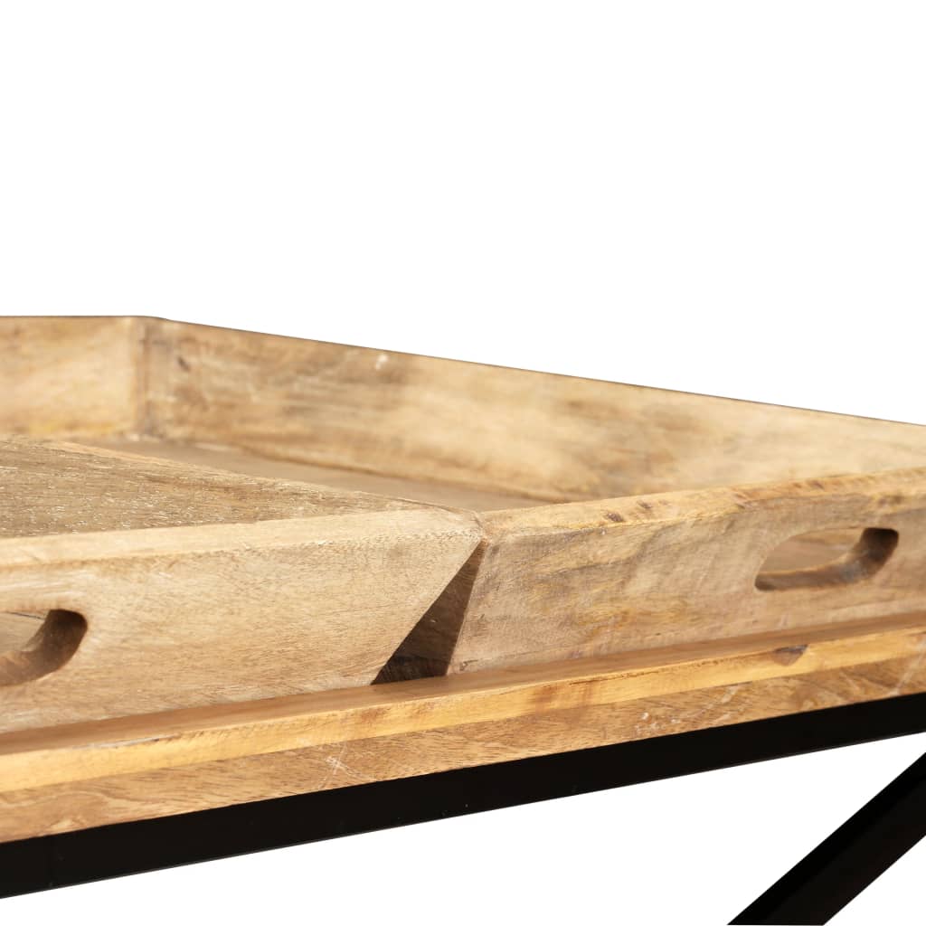 Kafijas galdiņš, masīvs mango koks, 110x55x42 cm