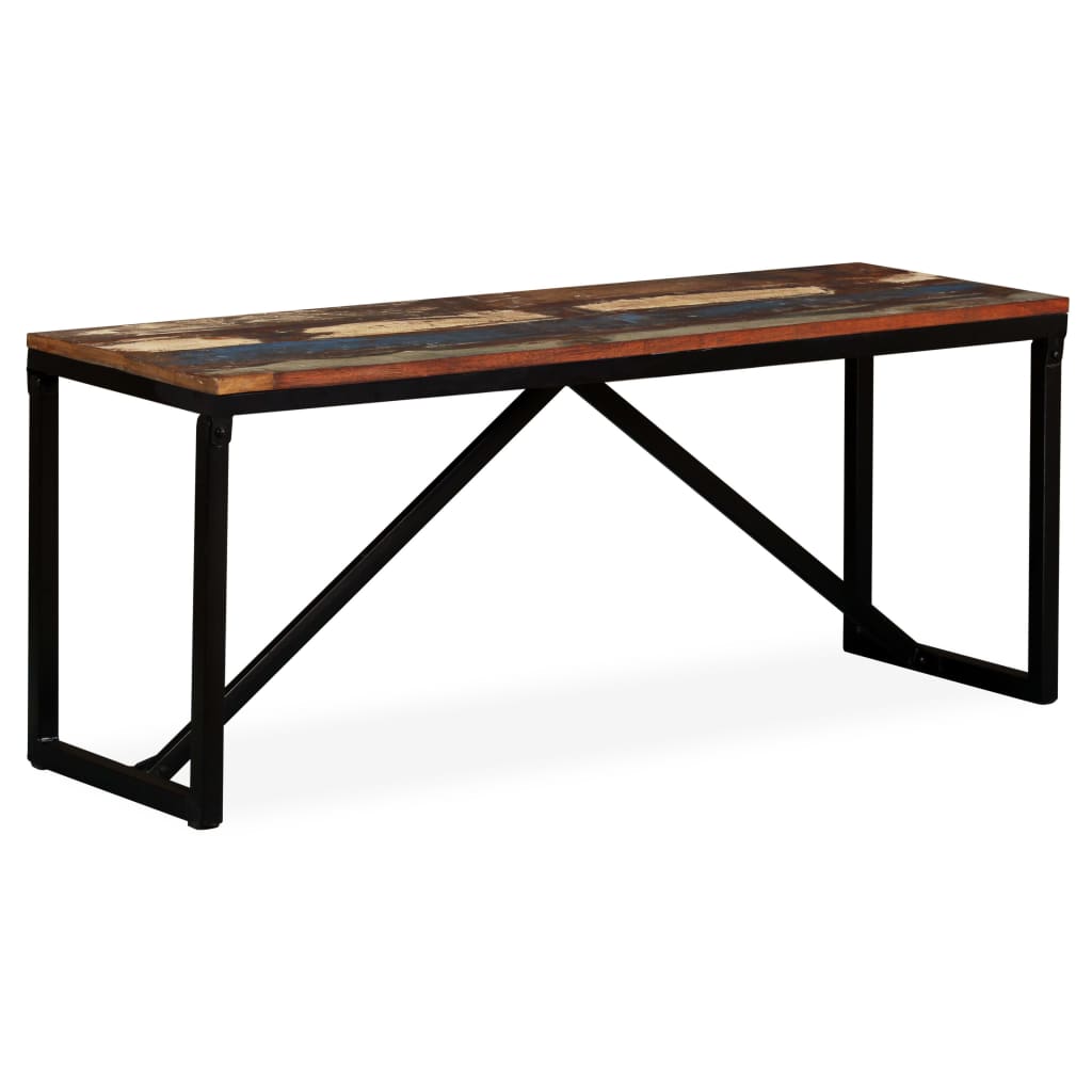 Sols, pārstrādāta masīvkoksne, 110x35x45cm