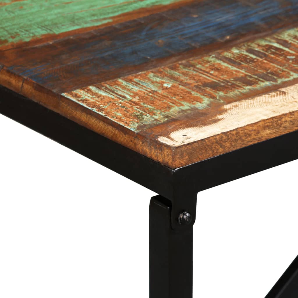 Sols, pārstrādāta masīvkoksne, 110x35x45cm