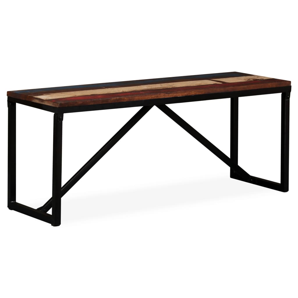 Sols, pārstrādāta masīvkoksne, 110x35x45cm