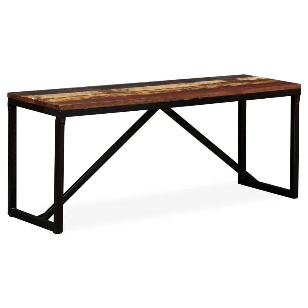 Sols, pārstrādāta masīvkoksne, 110x35x45cm